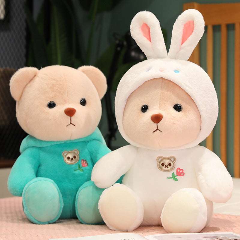 Cute Teddy Bear Doll Creatively Transforms RiniShoppe