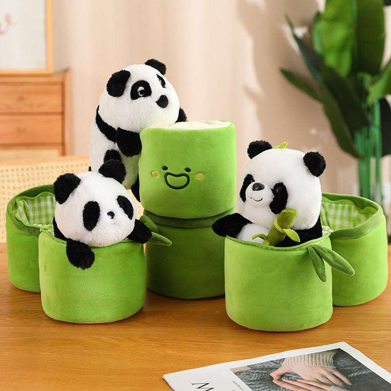 Bamboo Panda Animal Doll Stuffed Toy