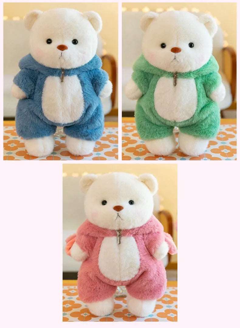 Hoodie Hugger: The Easy-Care Teddy Bear