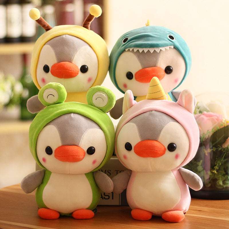 Adorable Penguin Transform Plush Toys