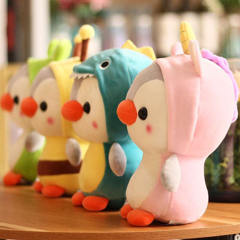 Adorable Penguin Transform Plush Toys