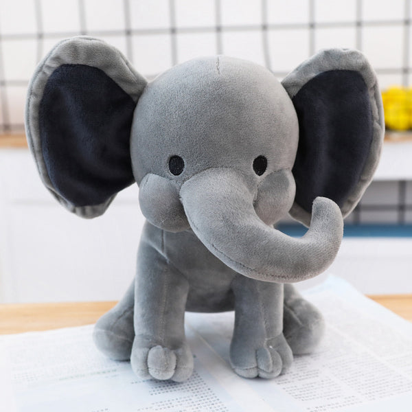 Adorable Baby Elephant Plush Doll