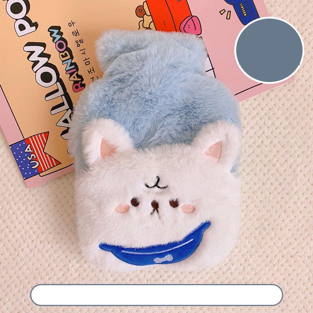 Cartoon Plush Hot Pack Portable Cute Warm Water Bag