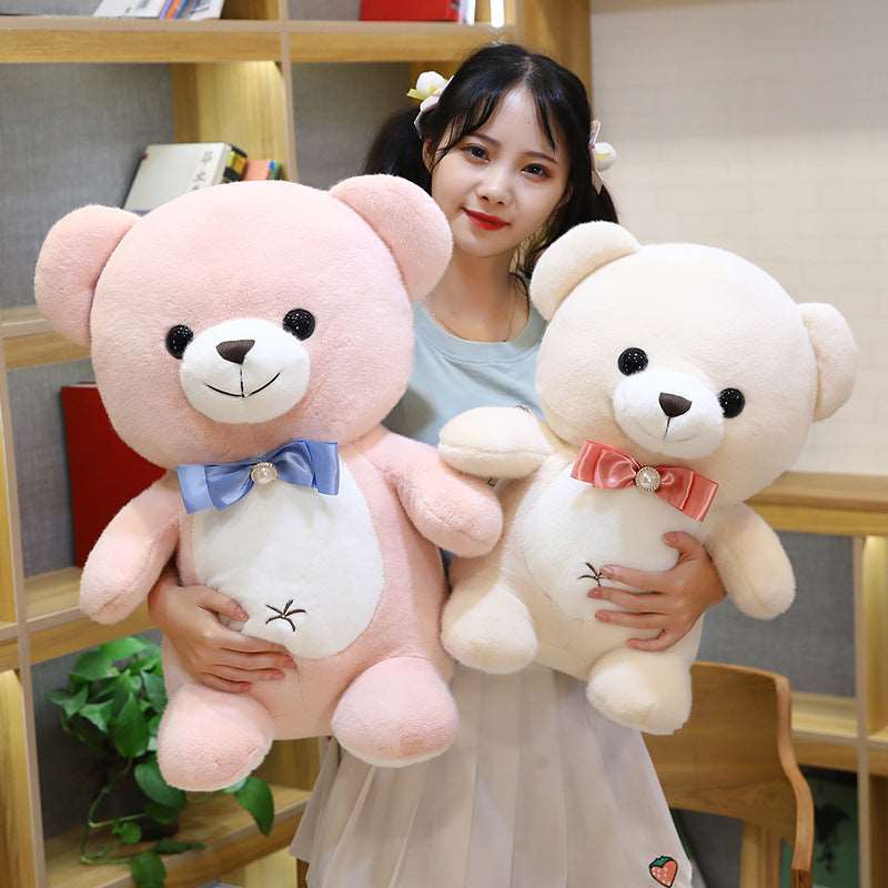 Cute Bow Tie Teddy Bear Plush Toy