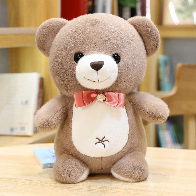 Cute Bow Tie Teddy Bear Plush Toy