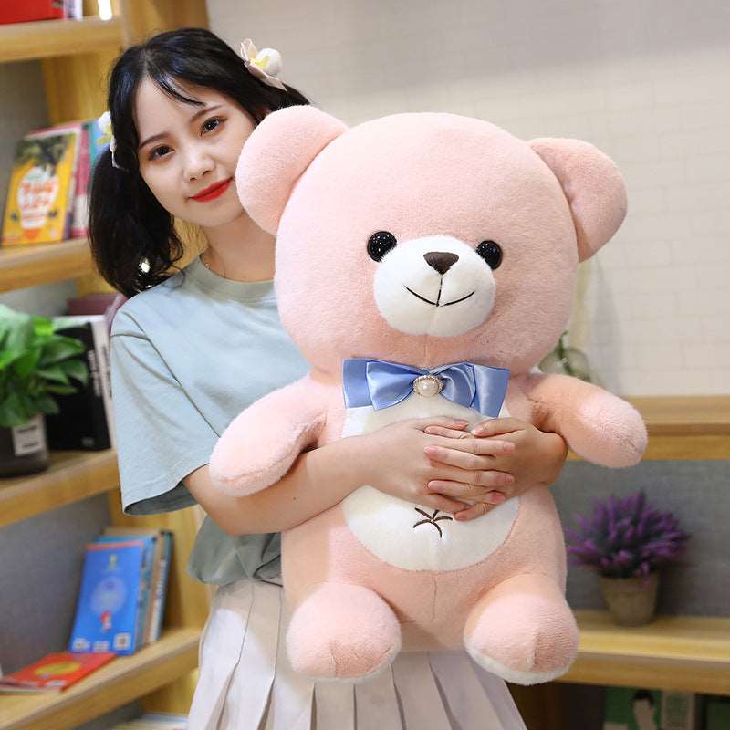 Cute Bow Tie Teddy Bear Plush Toy