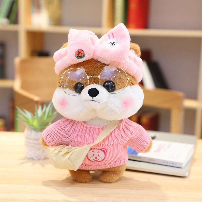 Cuddly Shiba Inu Plush Toy - Crystal Soft Comfort