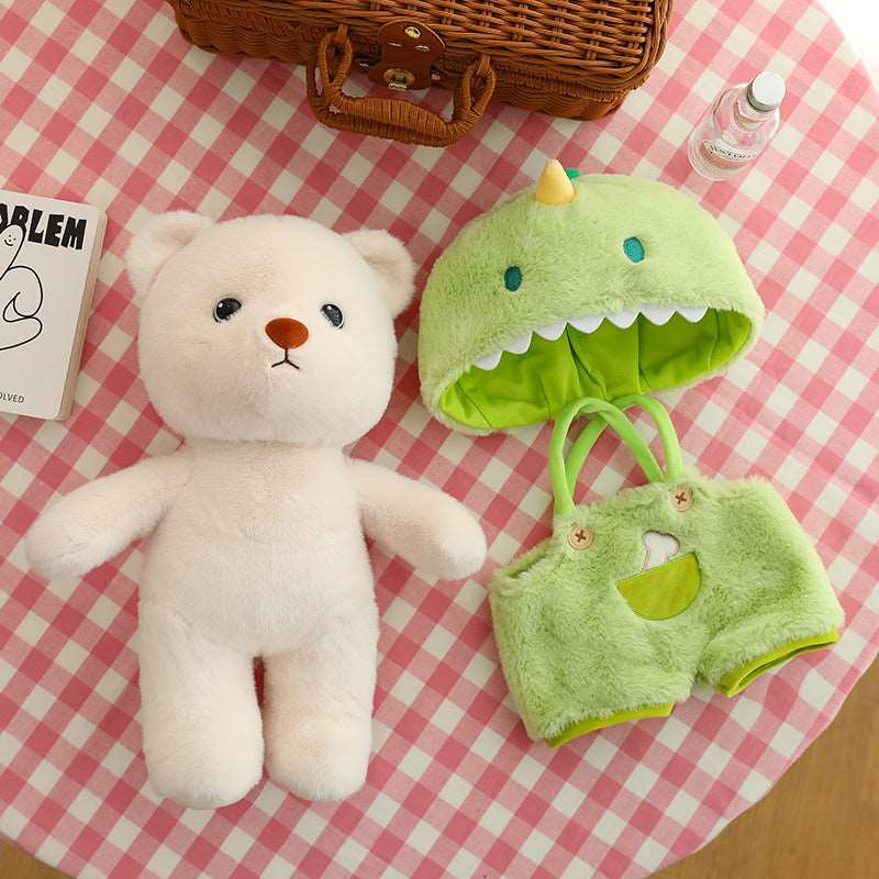 Dress-Up Bear Series Children's Birthday Gift Cute Plush RiniShoppe