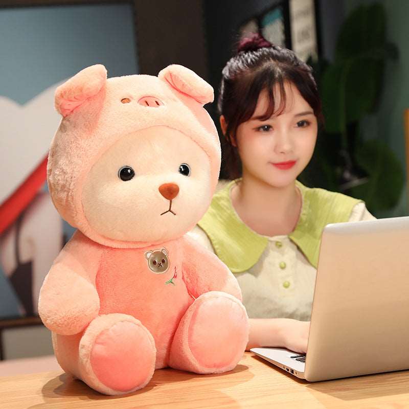 Cute Teddy Bear Doll Creatively Transforms RiniShoppe