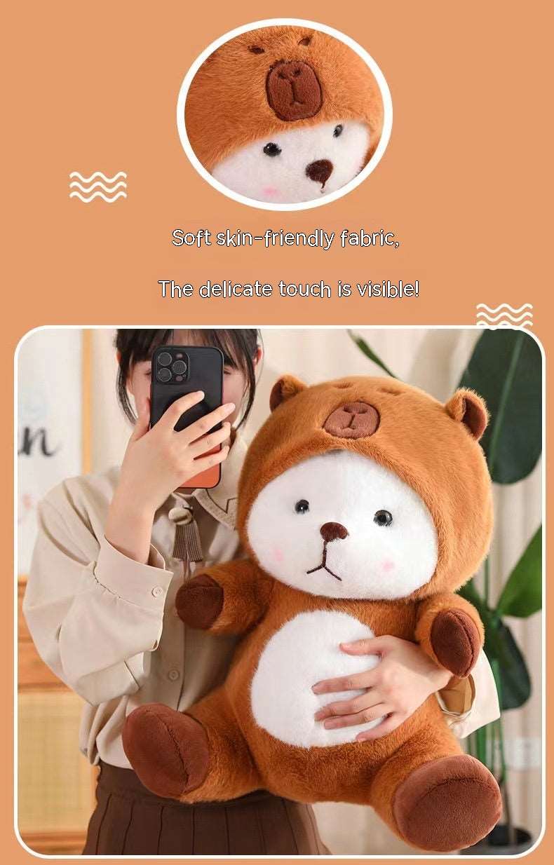 Super Soft Capybara Bear Plush