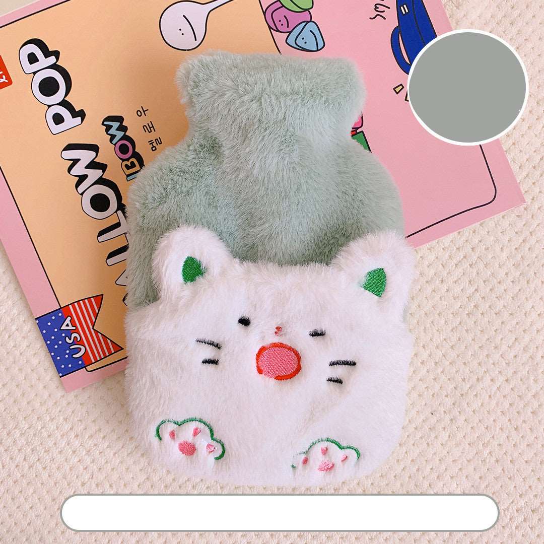 Cartoon Plush Hot Pack Portable Cute Warm Water Bag