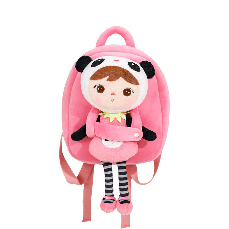 Cute Panda Plush Backpack - Rinishoppe