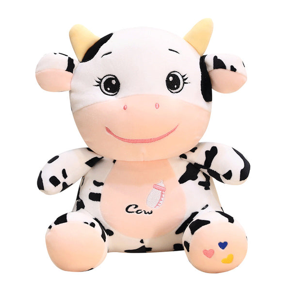 Adorable MengMeng Baby Cow Plush Toy