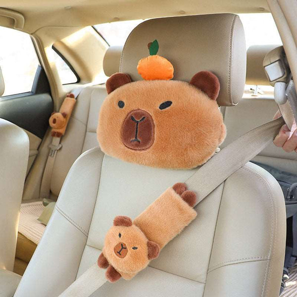 Cute Capabala Car Pillow Shoulder Pad