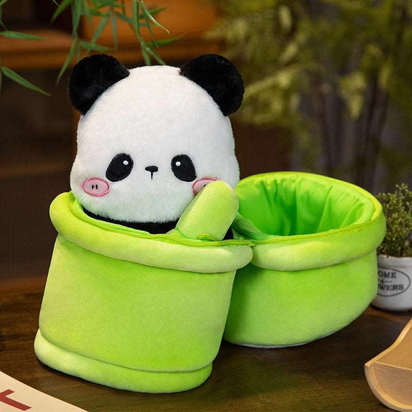 Bear Youcheng Bamboo Cute Backpack Plush Toy