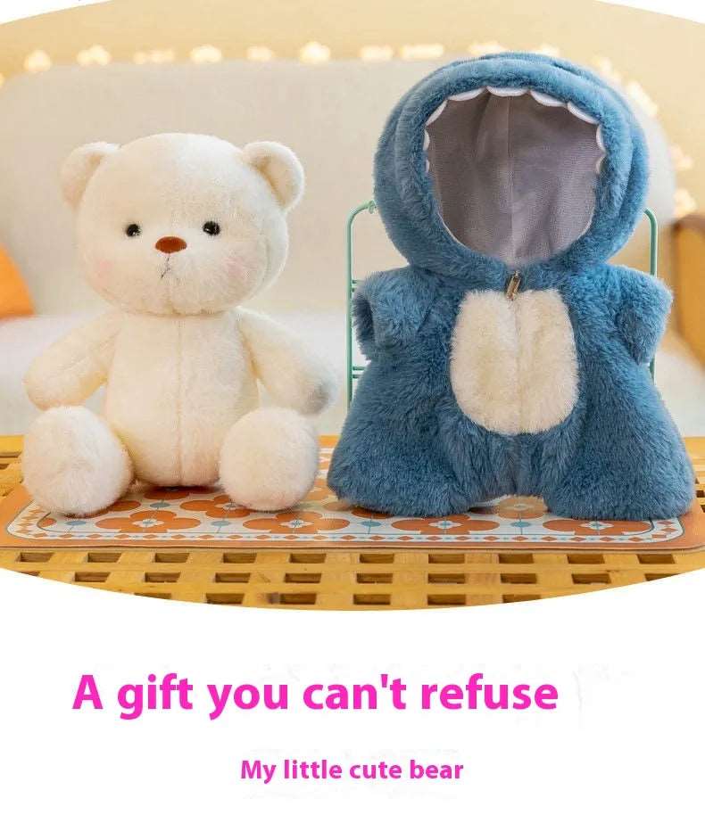 Hoodie Hugger: The Easy-Care Teddy Bear