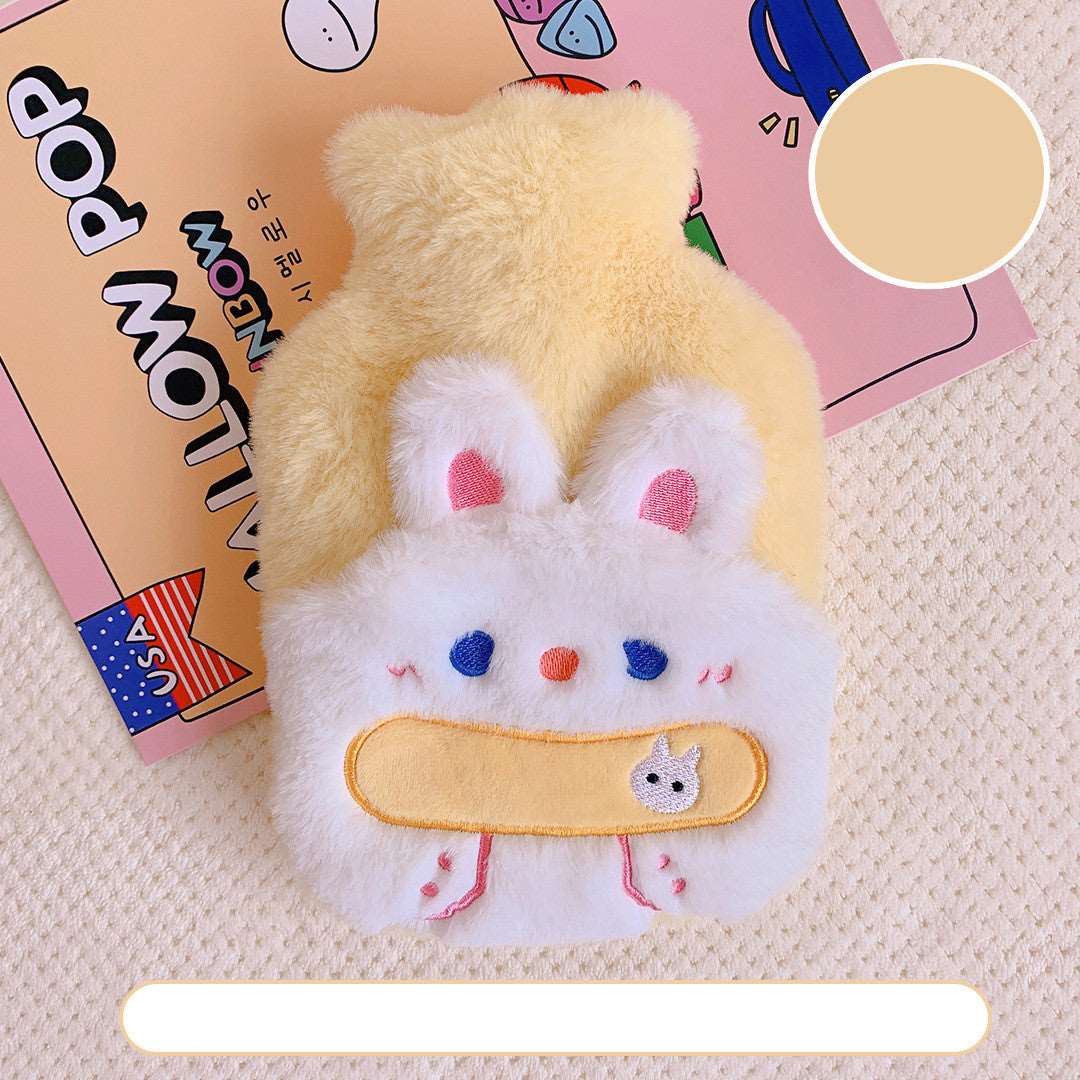 Cartoon Plush Hot Pack Portable Cute Warm Water Bag