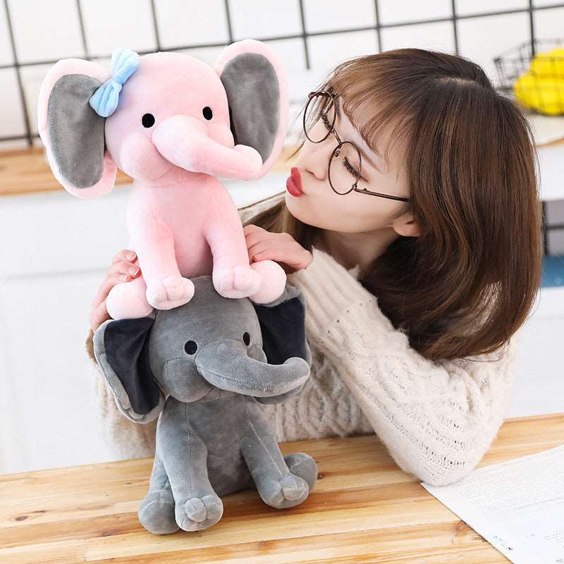 Adorable Baby Elephant Plush Doll
