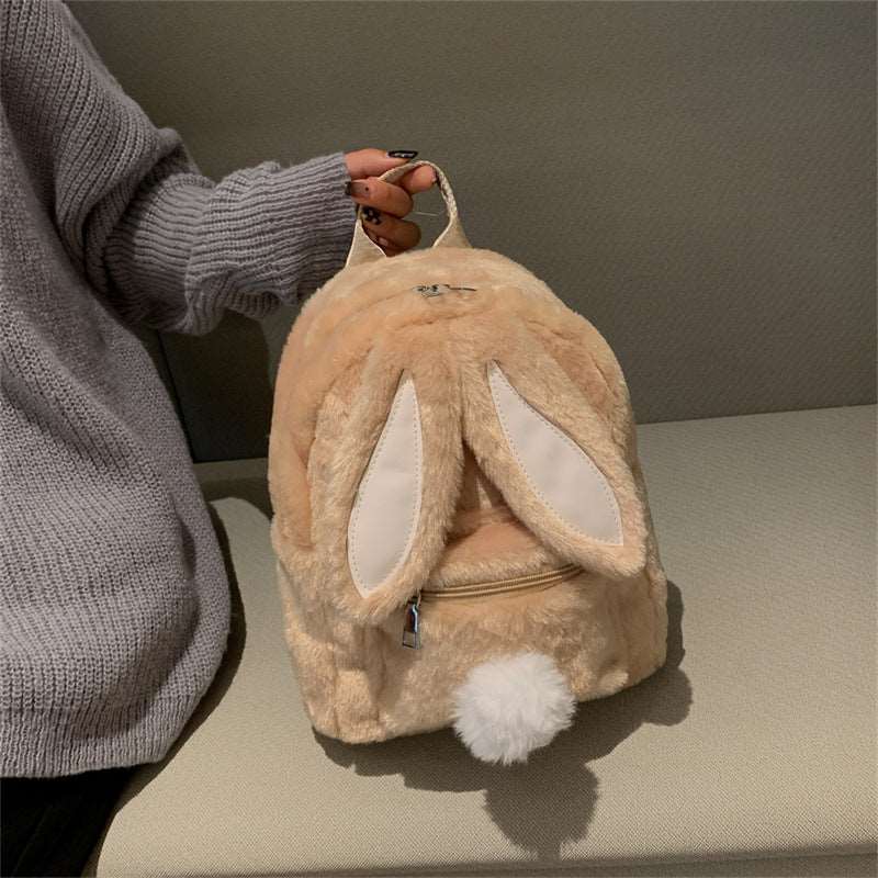 Adorable Rabbit Ears Mini Backpack for Trendy Girls