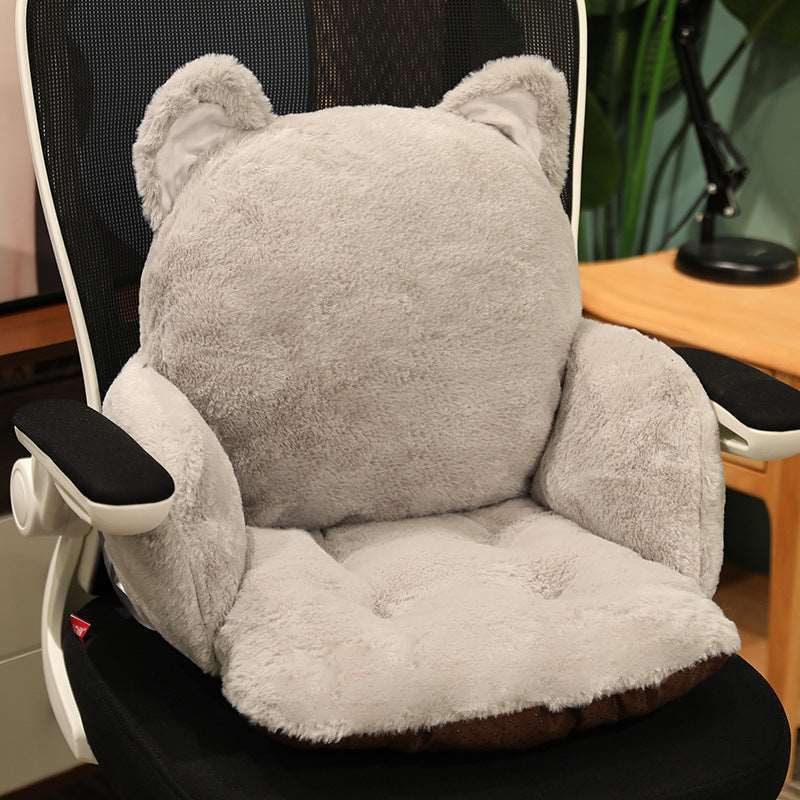 Cozy Cartoon Plush Cushion