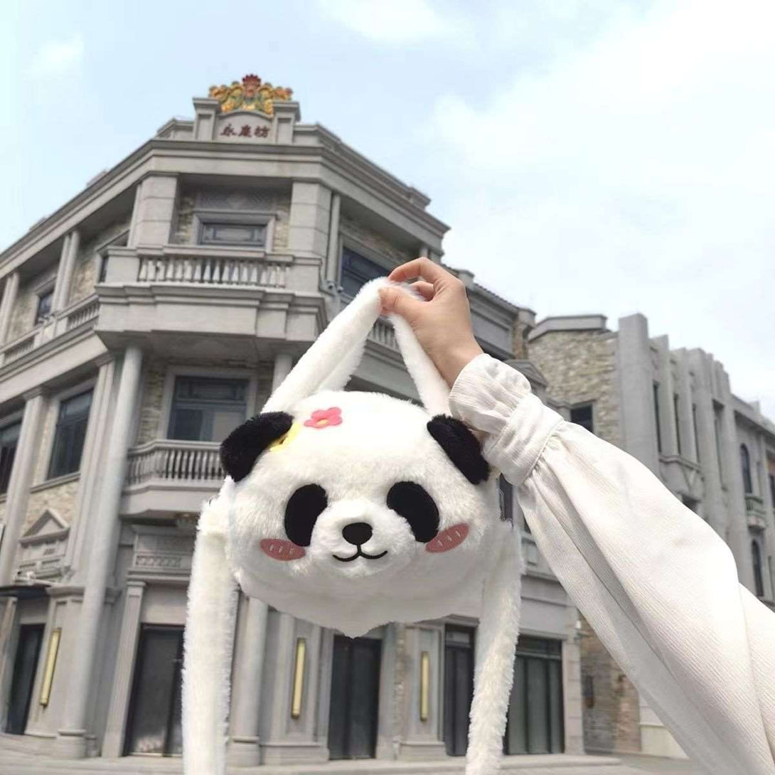 Adorable Panda Plush Shoulder Bag