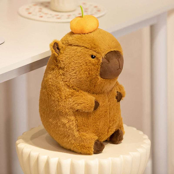 Cute Capybara Plush Desktop Companion