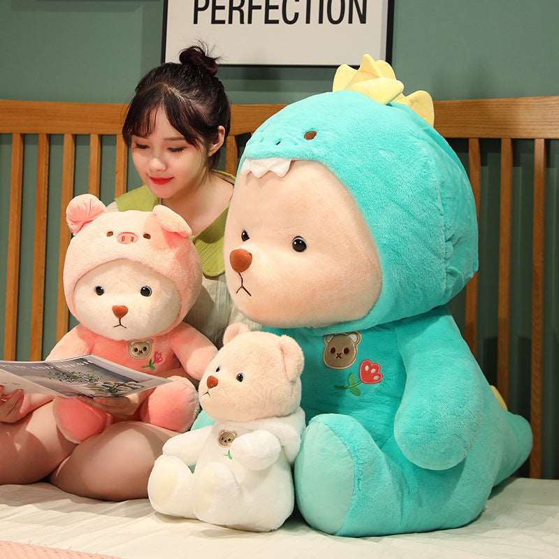 Cute Teddy Bear Doll Creatively Transforms RiniShoppe