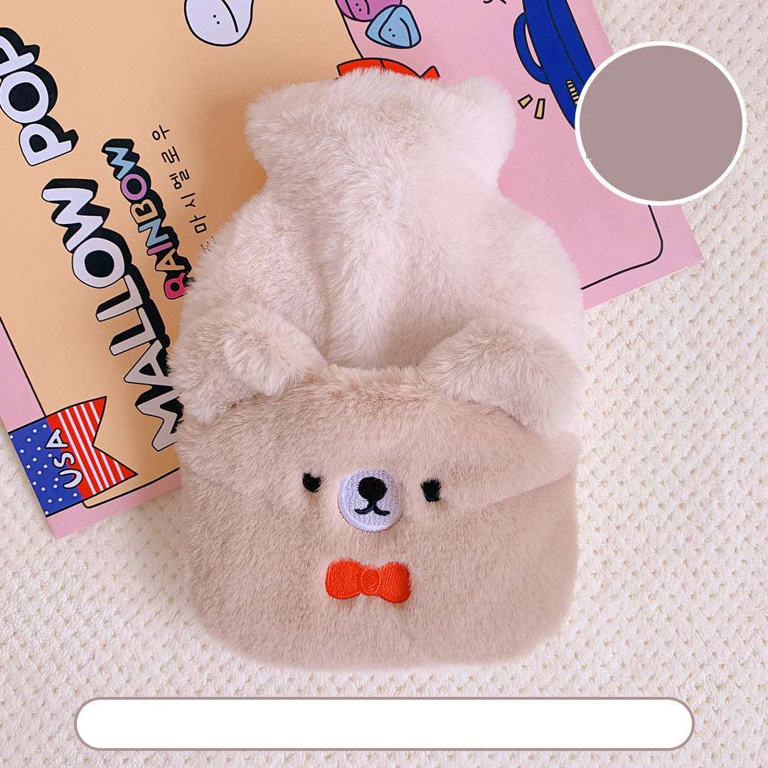 Cartoon Plush Hot Pack Portable Cute Warm Water Bag