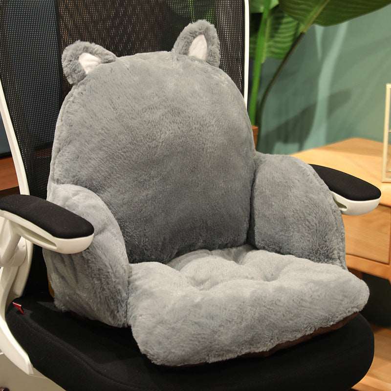 Cozy Cartoon Plush Cushion