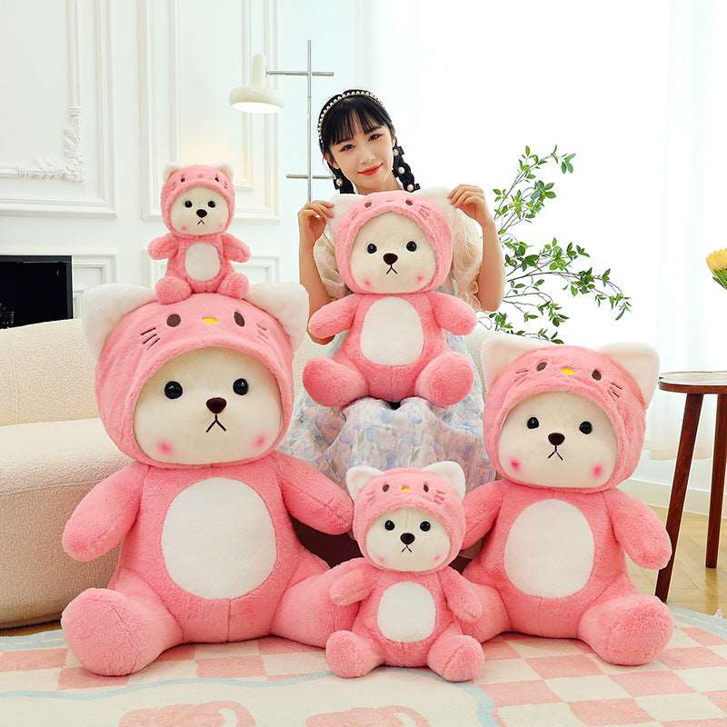 Transform Doll Plush Toys Bear Pillow RiniShoppe