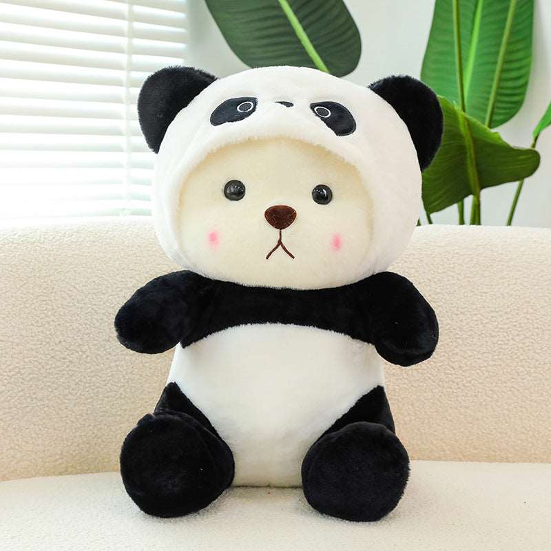 Giant Panda Teddy Plush Toy - Transforming Little Bear