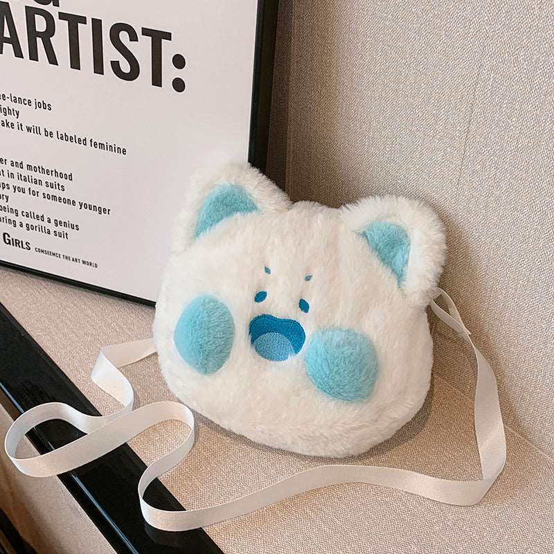 Fun Cartoon Plush Bag for Girls