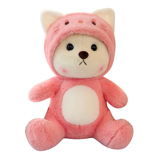 Transform Doll Plush Toys Bear Pillow RiniShoppe