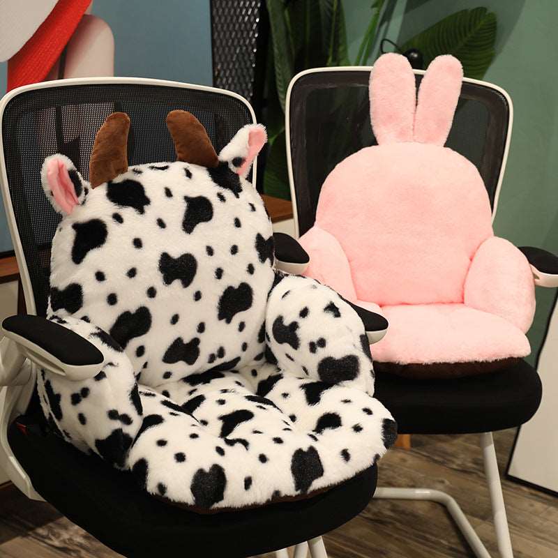 Cozy Cartoon Plush Cushion