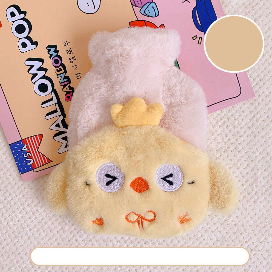 Cartoon Plush Hot Pack Portable Cute Warm Water Bag