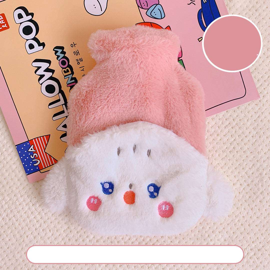 Cartoon Plush Hot Pack Portable Cute Warm Water Bag