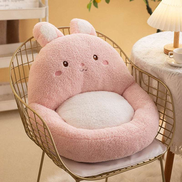 Cute Cartoon Animal Seat Cushion